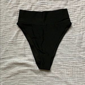 aerie High Cut Cheeky Bikini Bottom